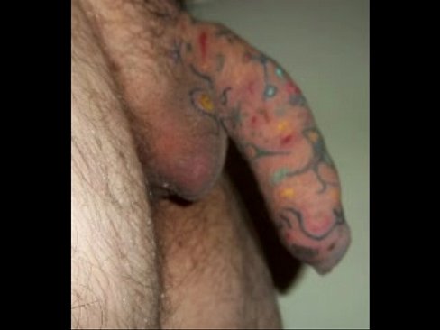 Pubic tattoo