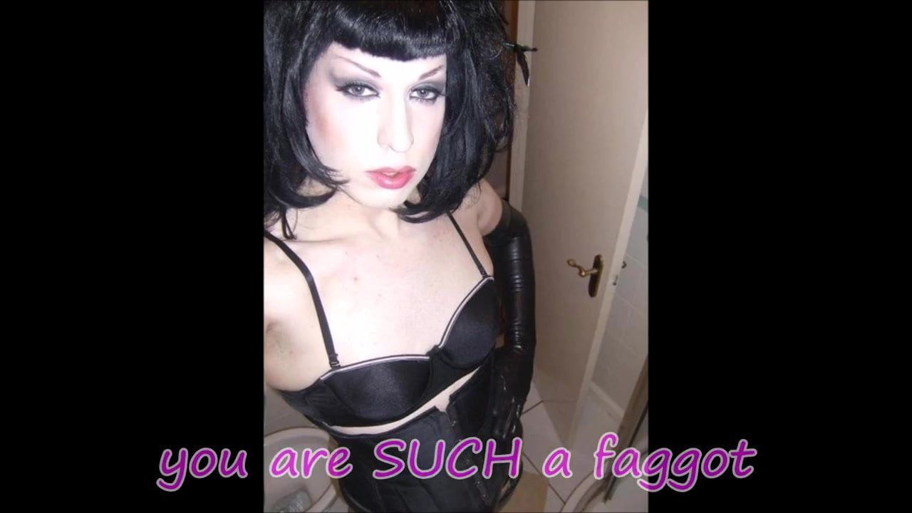 You re sissy faggot