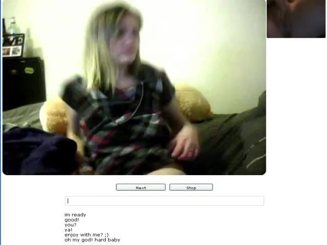 Chatroulette teen orgasm
