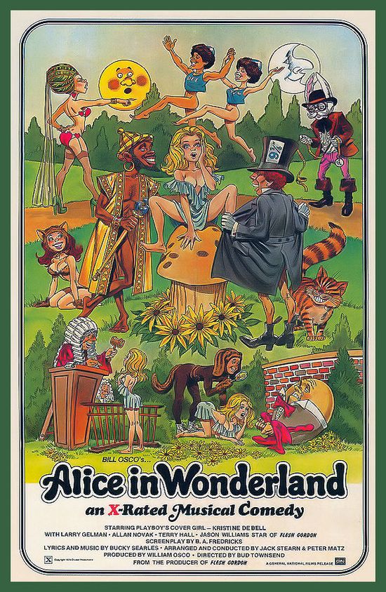 Alice in wonderland porno