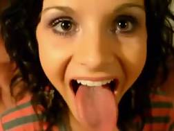 best of Flick cum tongue