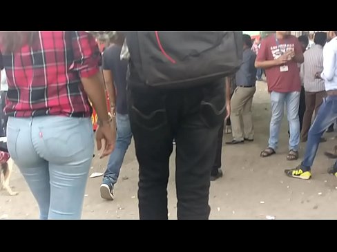 Indian jeans ass